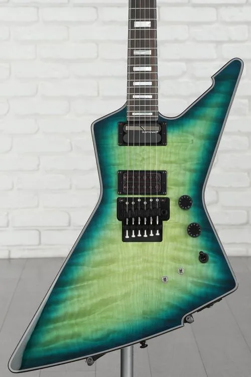 Schecter E-1 FR S Special-edition Electric Guitar - Green Burst