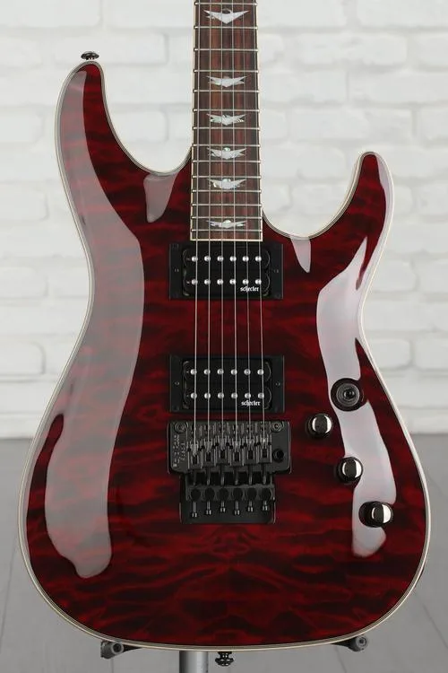 Schecter Omen Extreme-6 FR Electric Guitar - Black Cherry