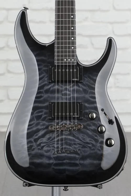 Schecter Hellraiser Hybrid C-1 - Trans Black Burst