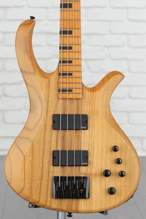 Schecter Session Riot-4 Bass Guitar - Aged Natural Satin Demo