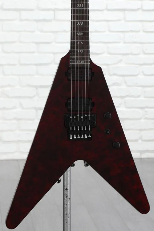 Schecter V-1 FR Apocalypse - Red Reign