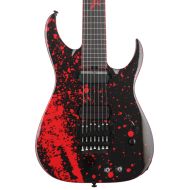 Schecter Sullivan King Banshee 7 FRS Electric Guitar - Obsidian Blood