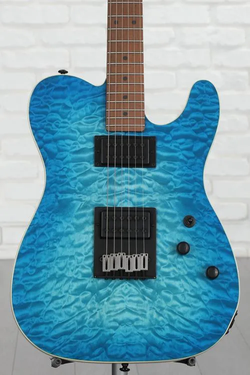 Schecter PT Pro - Trans Blue Burst