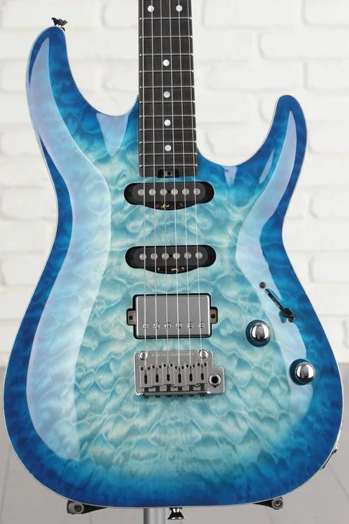 Schecter California Classic Solidbody Electric Guitar - Trans Sky Burst