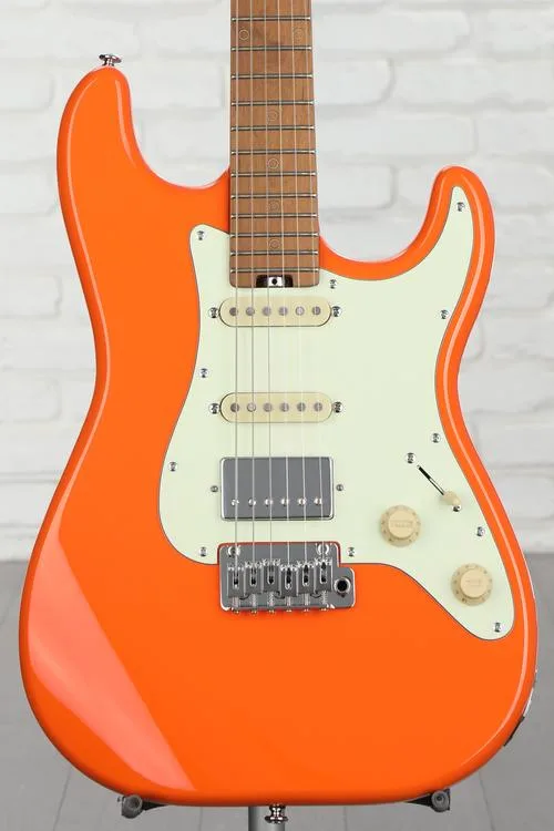 Schecter Nick Johnston Traditional HSS Electric Guitar - Atomic Orange