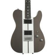 Schecter USA PT Custom - Charcoal Grey with Racing Stripe