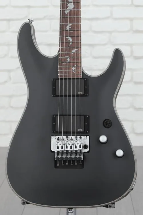 Schecter Damien Platinum 6 FR - Satin Black