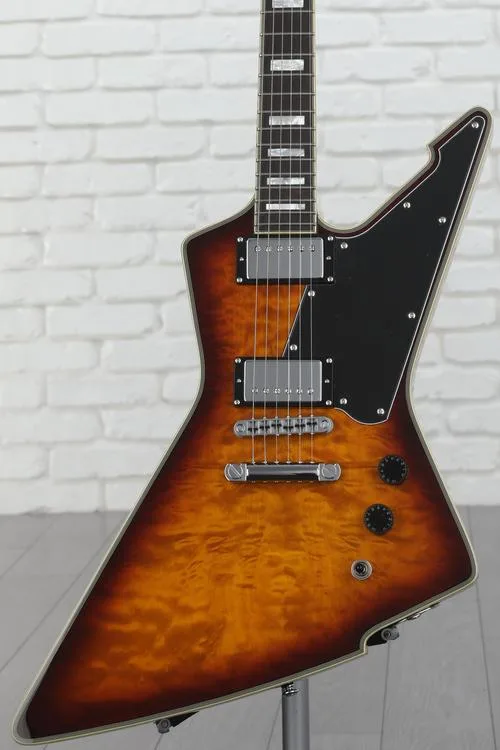 Schecter E-1 Custom Special Edition Electric Guitar - Vintage Sunburst