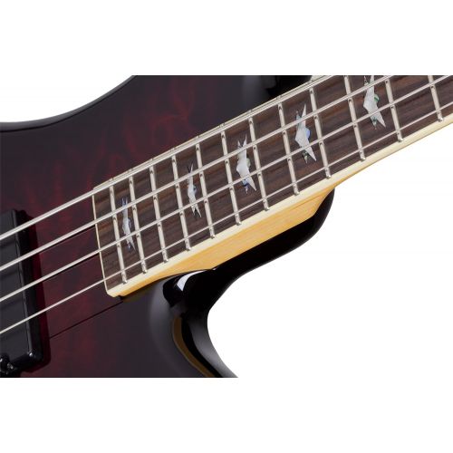  [아마존베스트]Schecter Stiletto Extreme-4 Bass Guitar (4 String, Black Cherry)
