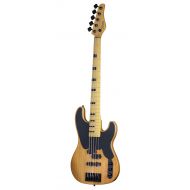 Schecter 2847 Model-T Session-5 5-String Bass Guitar, ANS
