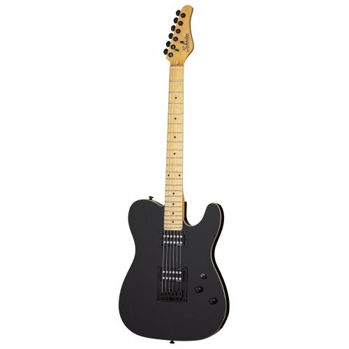  Schecter PT Electric Guitar (Gloss Black, Left Handed)