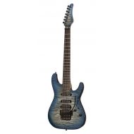 Schecter 7 String Solid-Body Electric Guitar Sky Burst 1279