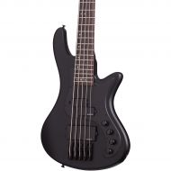 Schecter Guitar Research},description:The Schecter Stiletto Stealth 5-string is a dark vision of your low end filled future. Its all black exterior will either have you running for