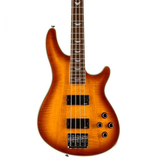  Schecter Guitar Research},description:The Omen Extreme-4 Electric Bass Guitar from Schecter Guitar Research is an updated take on the Omen line. This 4-string bass has jaw-dropping