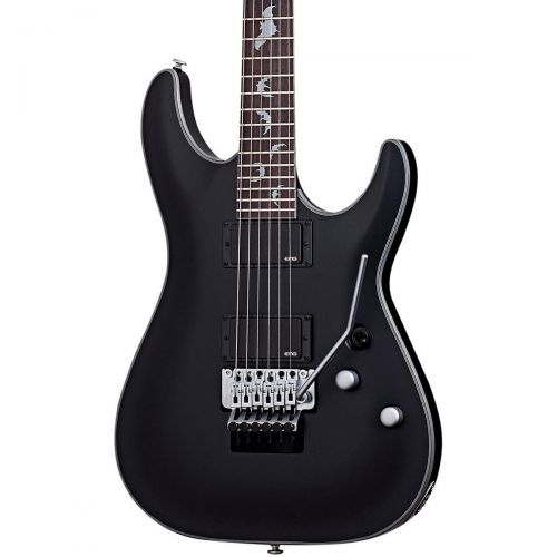  Schecter Guitar Research},description:The Schecter Damien Platinum 6 Electric Guitar with Floyd Rose has a double-cutaway mahogany body, set 3-pc maple neck, and a 24-fret rosewood