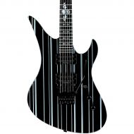 Schecter Guitar Research},description:Like the guitar Synyster plays, the Schecter Synyster Standard Electric Guitar has a Deathbat fretboard inlay with SYN in gothic letters and a