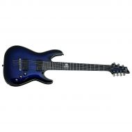 Schecter Guitar Research Open-Box Blackjack SLS C-7 Electric Guitar Condition 1 - Mint Satin Black