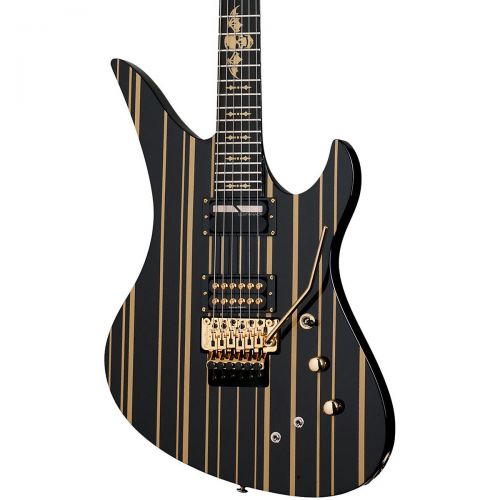  Schecter Guitar Research},description:Designed to replicate the guitar Synyster plays onstage, the Schecter Synyster Gates Custom S Electric Guitar boasts outrageously heavy tone.