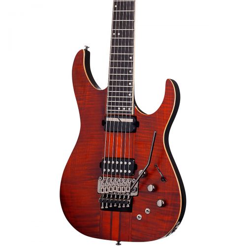  Schecter Guitar Research Banshee Elite-7 FR-S 7-String Electric Guitar Cats Eye Pearl