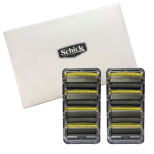  Schick Hydro Sense Energize Mens Razor Blade Refill With Skin Guards, Includes 8 Razor Blades Refills