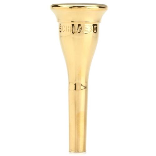  Schilke French Horn Mouthpiece - 30, Gold-plated