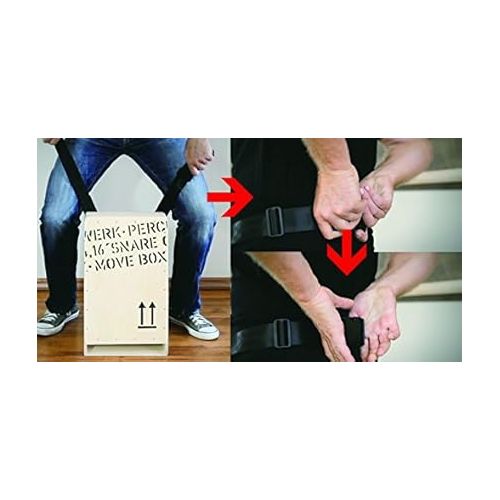  Schlagwerk MB110 Move Box - The Walk Cajon with Heck Stick