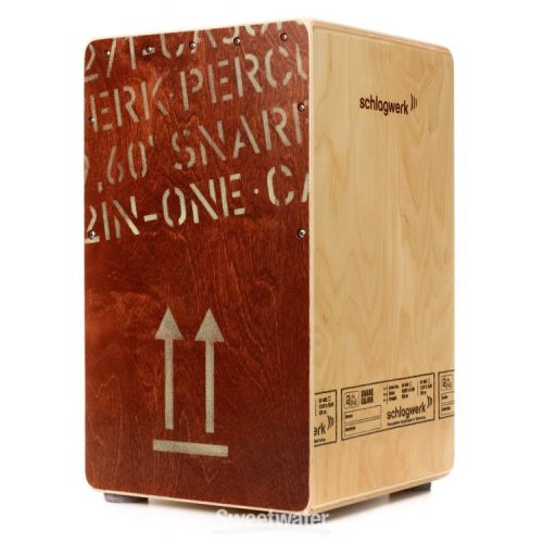  Schlagwerk 2inOne Large Cajon - Red