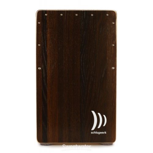  Schlagwerk 2inOne Large Cajon - Dark Oak SoftTouch