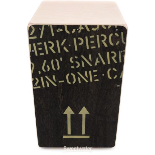  Schlagwerk 2inOne Large Cajon - Black Edition