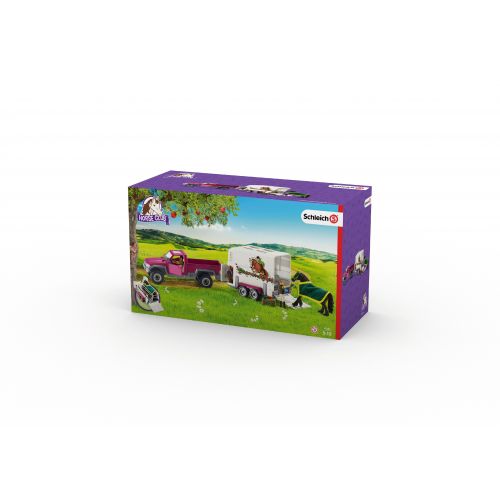  Schleich Horse Club, Pick-up with Horse Box Toy Figure