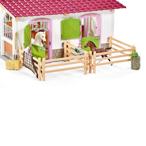 제네릭 Generic Schleich horse club, horse club riding center set