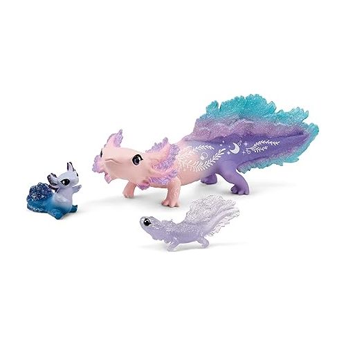  Schleich Axolotl Salamander Undersea Toy Set