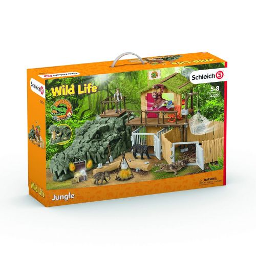  Schleich Croco Jungle Research Station