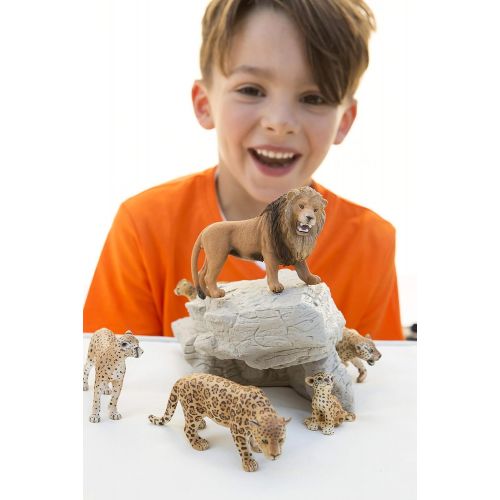  Schleich Lion Roaring Toy Figure
