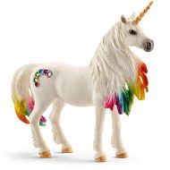 Schleich North America Rainbow Unicorn Mare Toy Figure, Standard