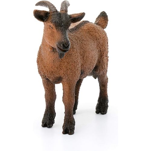  SCHLEICH Farm World Goat Educational Figurine for Kids Ages 3-8