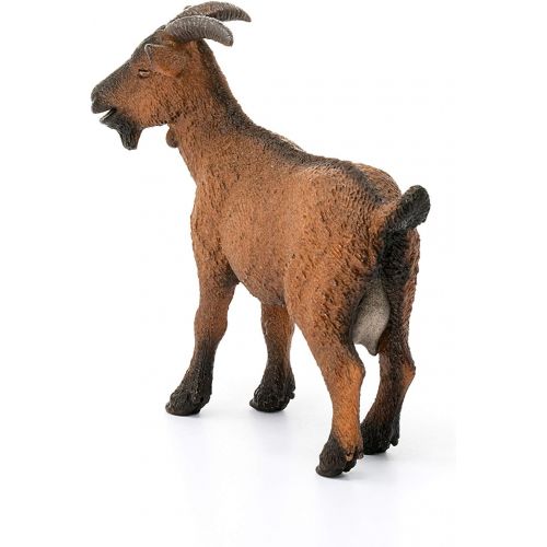  SCHLEICH Farm World Goat Educational Figurine for Kids Ages 3-8