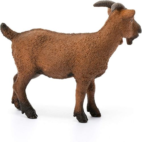  SCHLEICH Farm World Goat Educational Figurine for Kids Ages 3-8