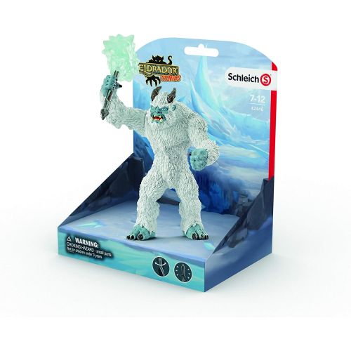  SCHLEICH Eldrador Creatures Ice Monster with Weapon Action Figure Toy for Kids Ages 7-12