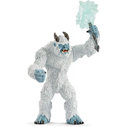  SCHLEICH Eldrador Creatures Ice Monster with Weapon Action Figure Toy for Kids Ages 7-12