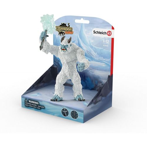  SCHLEICH Eldrador Creatures Ice Monster with Weapon Action Figure Toy for Kids Ages 7-12