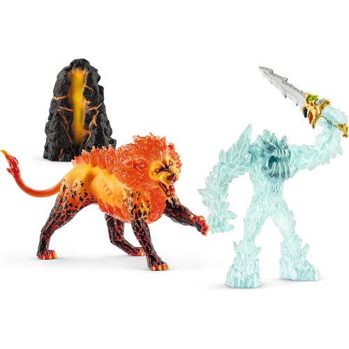  Schleich Eldrador Creatures Battle for the Super Weapon 5-piece Action Figure Toy Playset for Kids Ages 7-12