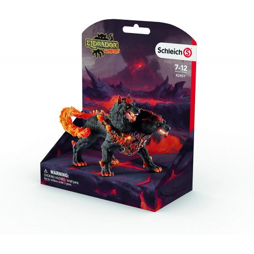  Schleich Eldrador Creatures Hellhound Action Figure Toy for Kids Ages 7-12