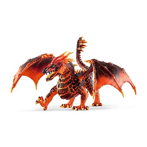  SCHLEICH Eldrador Creatures Lava Dragon Toy Action Figurine for Kids Ages 7-12