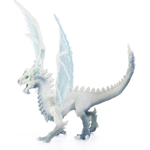  SCHLEICH Eldrador Creatures Ice Dragon Toy Action Figure for Kids Ages 7-12