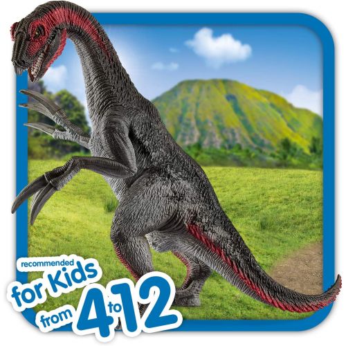  Schleich Dinosaurs Therizinosaurus Educational Figurine for Kids Ages 4-12