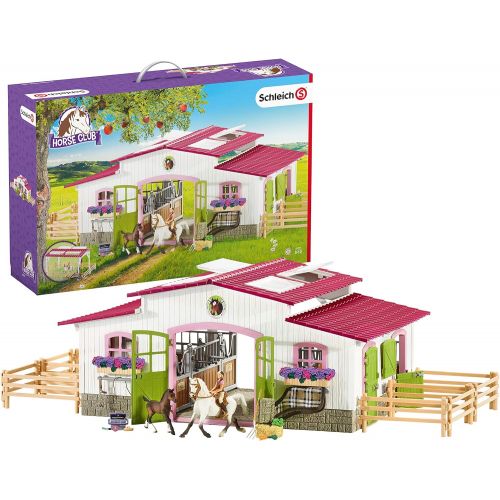  Schleich Horse Club Riding Center with Accessories Set