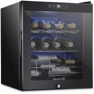 [아마존베스트]Schmecke 12 Bottle Compressor Wine Cooler Refrigerator w/Lock | Large Freestanding Wine Cellar | 41f-64f Digital Temperature Control Wine Fridge For Red, White, Champagne or Sparkl