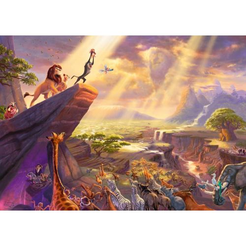  Schmidt The Lion King Disney Thomas Kinkade Jigsaw Puzzle 1000 59673