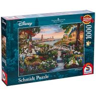 Schmidt Spiele 59489 Jigsaw Puzzle 1,000 Pieces Disney Thomas Kinkade, 101 Dalmatians, Multi Coloured